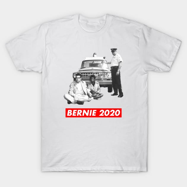 Bernie Arrested 1963 - Bernie 2020 T-Shirt by skittlemypony